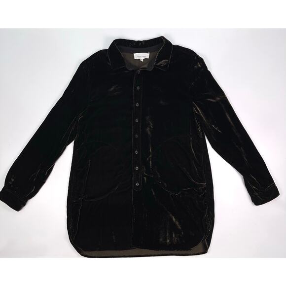 Dear John Hazel Chocolate Tunic Blouse M - Picture 9 of 15